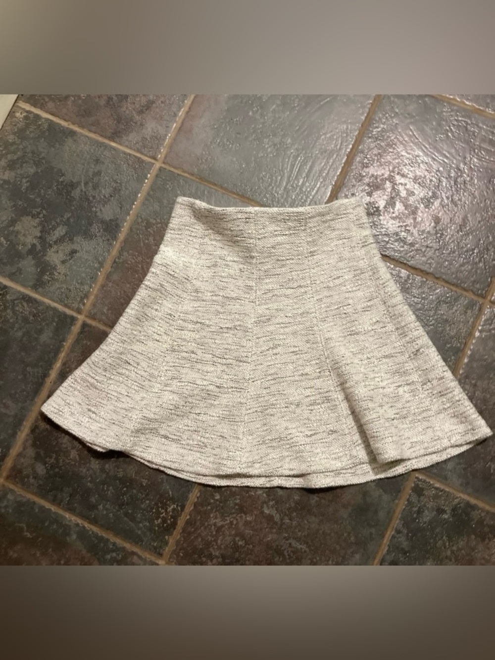 Ann Taylor LOFT Textured Knit Skater Mini Skirt Women’s Size XS